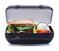 Tupperware Düz Yıkanabilir Siyah Beslenme Çantası