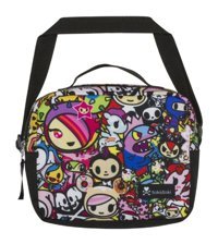 Tokidoki 2177 Baskılı Yıkanabilir Beyaz Beslenme Çantası