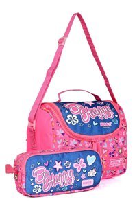 Muggle MU-7501 Termoslu Pembe Beslenme Çantası + Kalemlikli