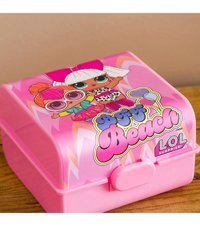 Lc Waikiki Baskılı Yıkanabilir Organik L.O.L Suprise Pembe Beslenme Çantası