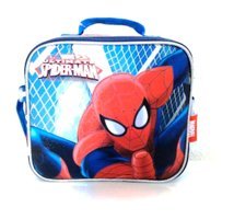 Hakan Çanta Baskılı Termoslu Spider Man Kırmızı Beslenme Çantası