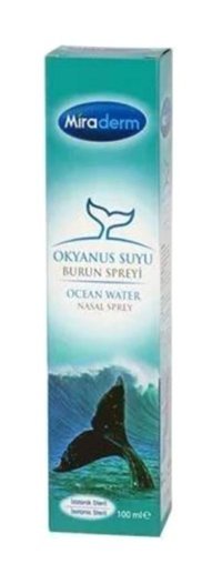Miraderm İzotonik Okyanus Suyu Tekli Serum Fizyolojik 100 ml