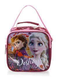 Mikro 48032 Düz Yıkanabilir Anna - Elsa Çok Renkli Beslenme Çantası