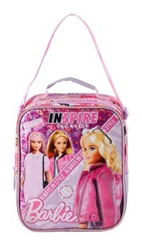 Frocx Yıkanabilir Organik Barbie Pembe Beslenme Çantası