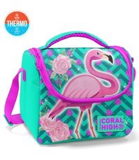 Yaygan Çanta 11835 Düz Termoslu Flamingo Yeşil Beslenme Çantası