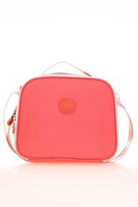 Kaukko K9012 Düz Termoslu Pembe Beslenme Çantası