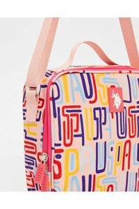 U.S. Polo Assn. PLBSC-23274 Yıkanabilir Organik Pembe Beslenme Çantası