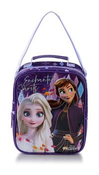 Ottonya 48001 Yıkanabilir Organik Anna - Elsa Siyah Beslenme Çantası