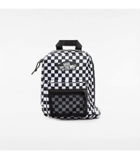Vans Damalı Yıkanabilir Organik Siyah Beslenme Çantası