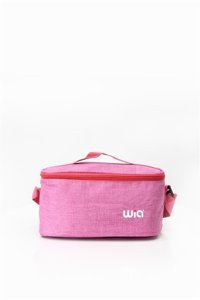 Wia Düz Termoslu Pembe Beslenme Çantası