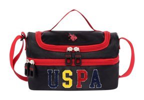 U.S. Polo Assn. PLBSC-24274 Düz Yıkanabilir Organik Siyah Beslenme Çantası