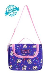 Waddell 1018 Kedili Yıkanabilir Organik Mor Beslenme Çantası