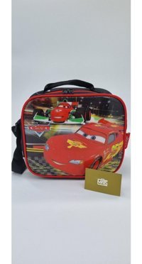 Hakan Çanta Lisanslı Termoslu Şimşek Mcqueen Kırmızı Beslenme Çantası