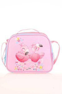 Kaukko L-7197 Yıkanabilir Organik Pembe Beslenme Çantası