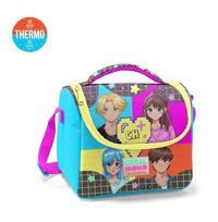 Emre Tuval 11737 Termoslu Anime Gri Beslenme Çantası