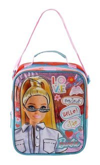 Frocx Yıkanabilir Barbie Gri Beslenme Çantası