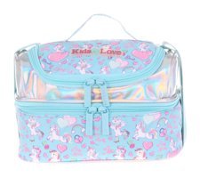 Kaukko L-7094 Yıkanabilir Organik Mavi Beslenme Çantası