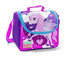 Yaygan Çanta 22708 Unicornlu Termoslu Unicorn Mor Beslenme Çantası