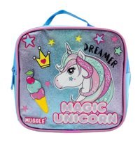 Muggle Unicornlu Termoslu Yıkanabilir Unicorn Pembe Beslenme Çantası