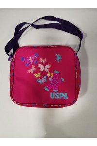 Bubu PLBSC-22168 Yıkanabilir Kelebek Pembe Beslenme Çantası