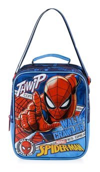Frocx Wall Crawler W2 Lisanslı Yıkanabilir Organik Spider Man Bej Beslenme Çantası