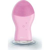 Polosmart Psc10 Tüm Ciltler İçin 1 Başlıklı Fırçalı Silikon Şarjlı Titreşimli Yüz Temizleme Cihazı Pembe