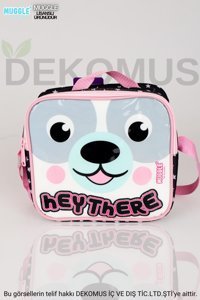 Muggle Dekomus Pembe Beslenme Çantası