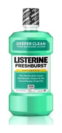 Listerine Fresh Burst Nane Aromalı 250 ml Ağız Gargarası