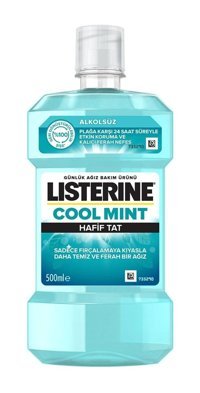 Listerine Zero Alkolsüz Nane Aromalı 500 ml Ağız Gargarası