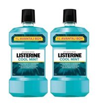 Listerine Cool Mint Nane Aromalı 1 ltx2 ml Ağız Gargarası