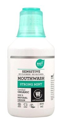Urtekram Alkolsüz Florürsüz Nane Aromalı 300 ml Ağız Gargarası