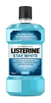Listerine Stay White Nane Aromalı 250 ml Ağız Gargarası
