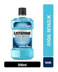 Listerine Stay White Nane Aromalı 500 ml Ağız Gargarası