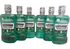 Listerine Alkolsüz Florürlü Nane Aromalı 500x6 ml Ağız Gargarası