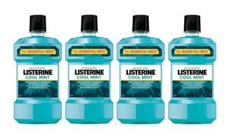 Listerine Cool Mint Nane Aromalı 1 ltx4 ml Ağız Gargarası