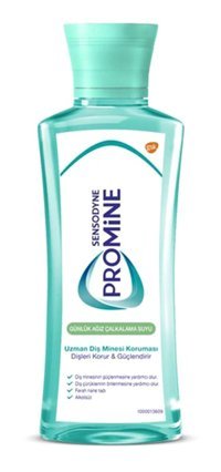 Sensodyne Promine Alkolsüz Florürlü Nane Aromalı 250 ml Ağız Gargarası