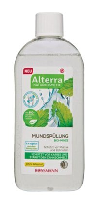 Alterra Alkolsüz Florürlü Nane Aromalı 450 ml Ağız Gargarası