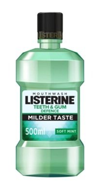 Listerine Teeth & Gum Nane Aromalı 500 ml Ağız Gargarası