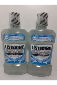 Listerine Advanced White Alkolsüz Nane Aromalı 500x2 ml Ağız Gargarası