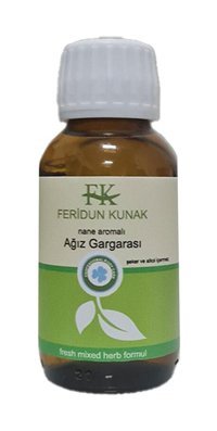 Feridun Kunak Alkolsüz Nane Aromalı Ağız Gargarası