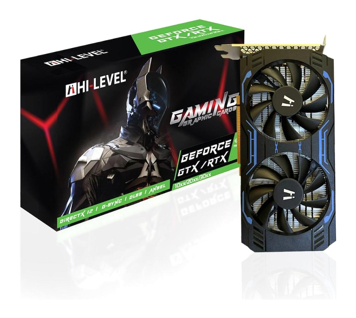 Hi-level HLV1660TID66G192D 6 GB GDDR6 PCI-Express 3.0 DirectX 12 2 Fanlı 192 Bit Nvidia Ekran Kartı