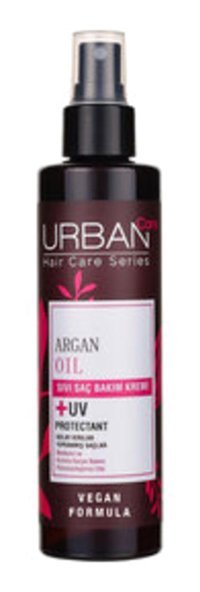 Urban Care Argan Oil & Keratin Argan Yağlı Silikonsuz Sülfatsız Nemlendirici Keratinli Boyalı Saçlar Tüm Saçlar İçin Durulanmayan Kadın Saç Kremi 375 ml