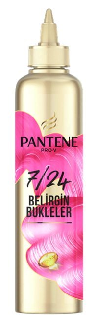 Pantene Belirgin Bukleler Silikonsuz Sülfatsız Nemlendirici Tuzsuz Keratinli Boyalı Saçlar Kıvırcık Saçlar İçin Durulanmayan Kadın Saç Kremi 300 ml