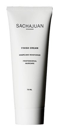 Sachajuan Finish Cream Silikonsuz Sülfatsız Sabit Tutma Keratinli Boyalı Saçlar Tüm Saçlar İçin Durulanmayan Kadın Saç Kremi 75 ml