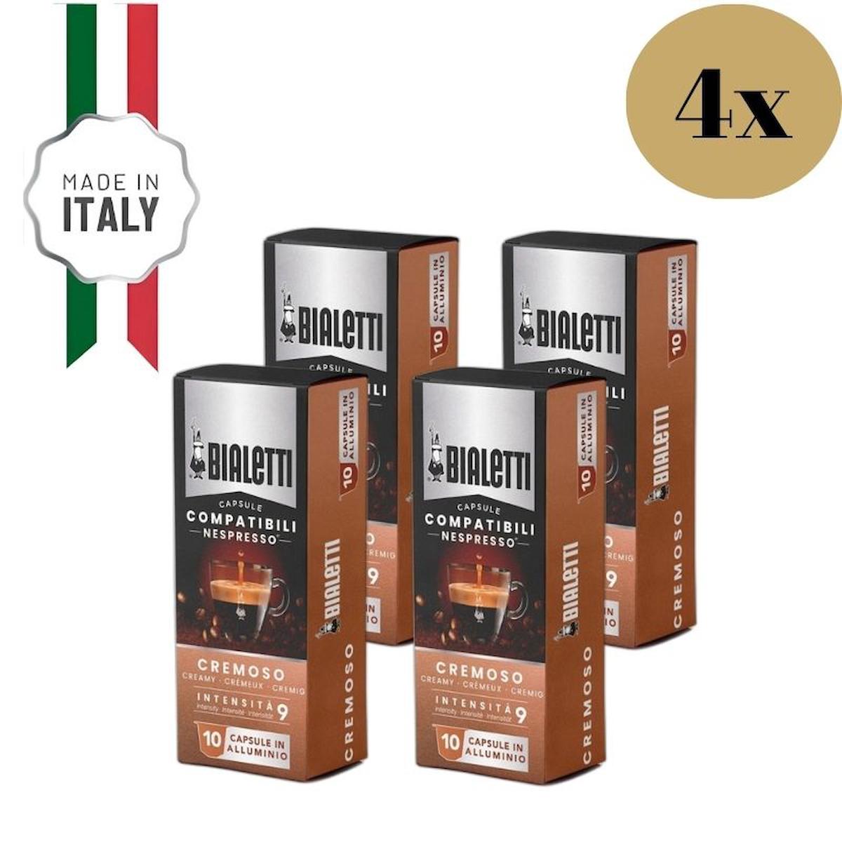 Bialetti Cremoso 4x10'lu Espresso Kapsül Kahve
