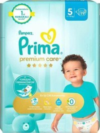 Prima Premium Care 5 Numara Cırtlı Bebek Bezi 19'lu