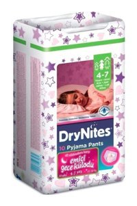 Drynites 7 Numara Külot Bebek Bezi 10'lu