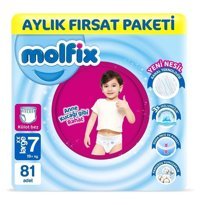 Molfix Pants 7 Numara Külot Bebek Bezi 81'li