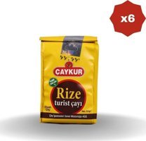 Çaykur Rize Turist Organik Siyah Dökme Çay 6x100 gr