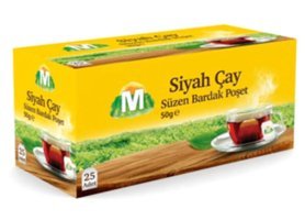 Migros Siyah Bardak Poşet Çay 25'li